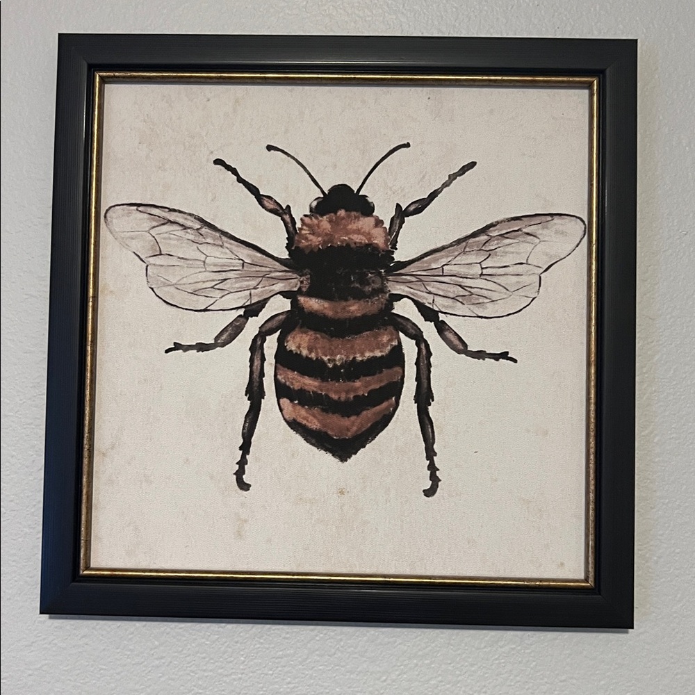 Bee framed art - Picture 3 of 4
